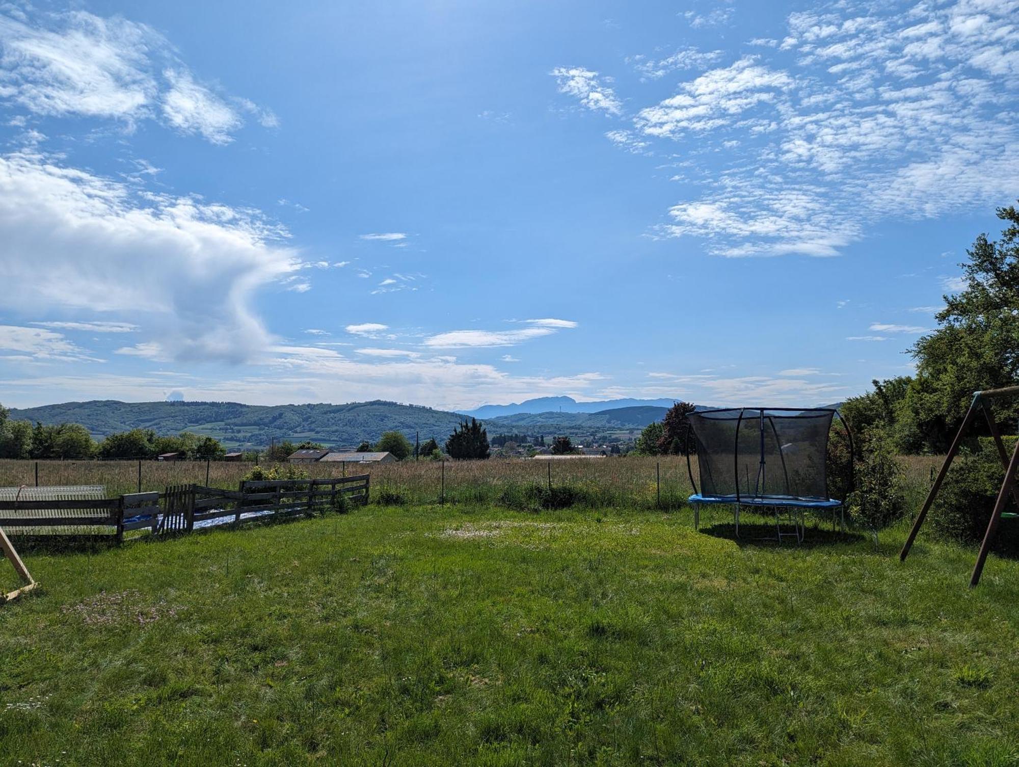 Yourte Atypique Entre Lyon Et Grenoble ! Vue Sur Les Montagnes. Nohant-en-Graçay المظهر الخارجي الصورة